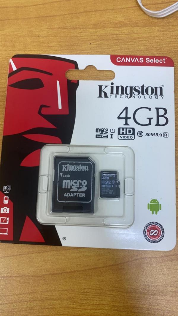 Micro Sd Kingston 4Gb
