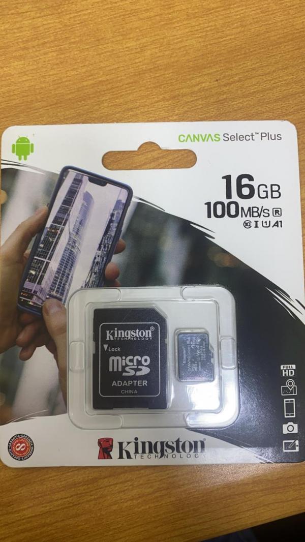 Micro Sd Kingston 16Gb