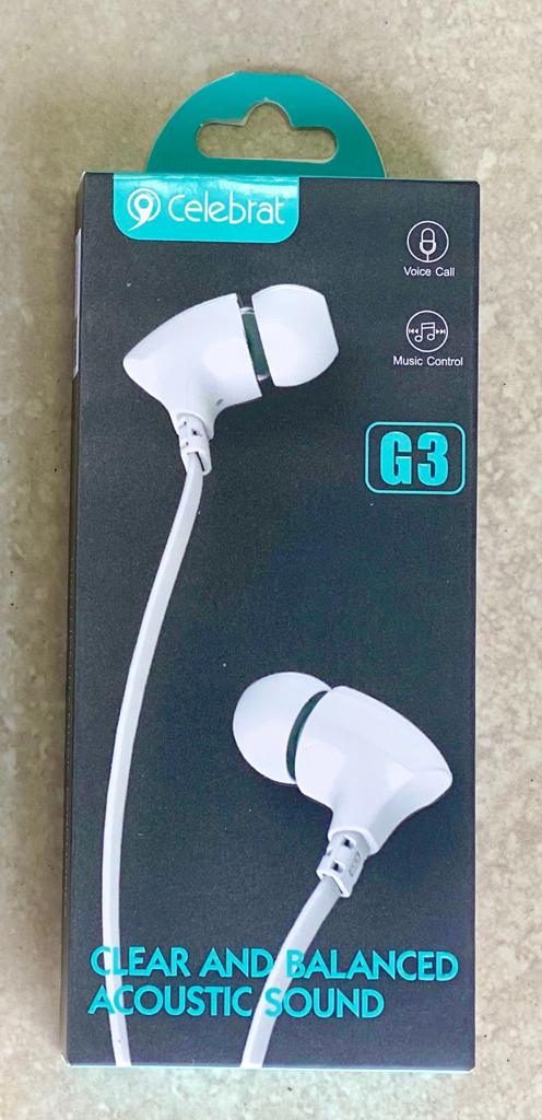 Audifonos Celebrat G3 Blanco