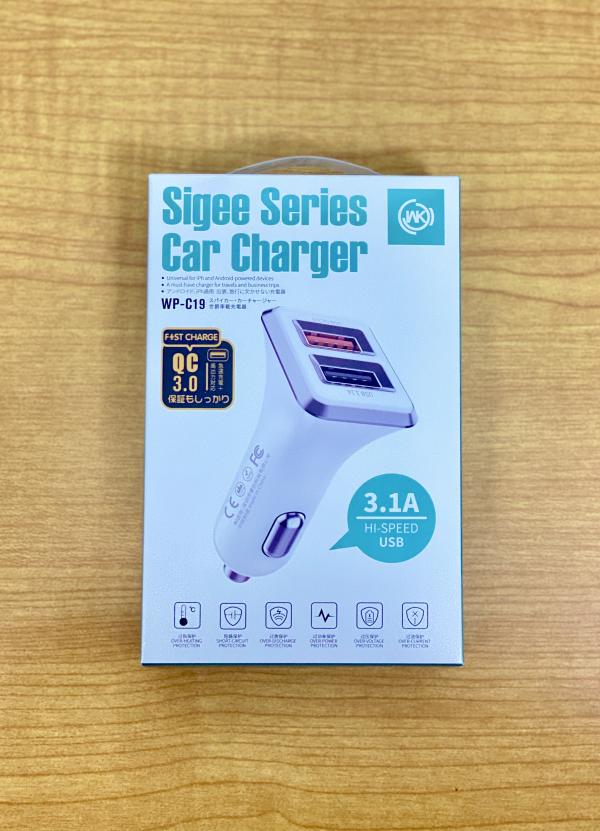 Cubo Carro 2USB WP C19