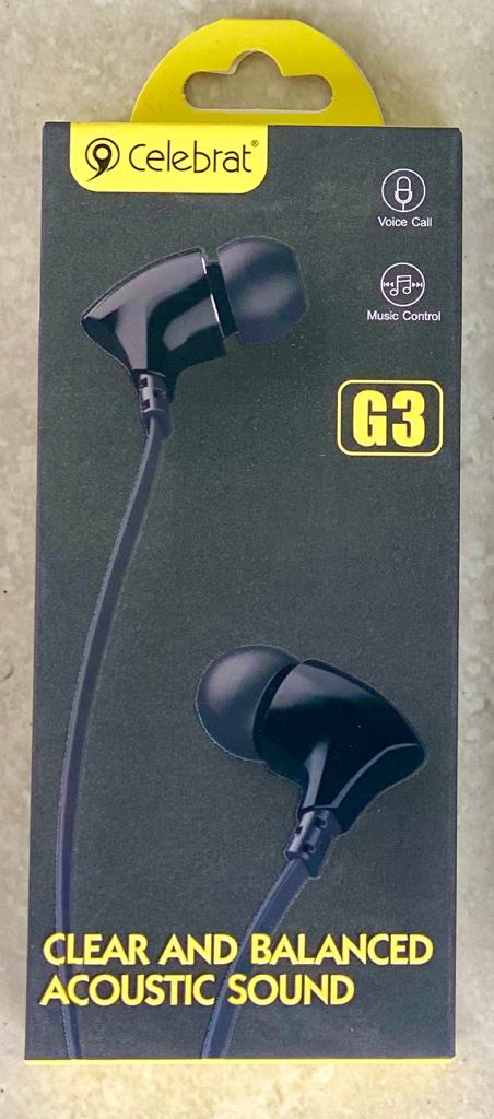 Audifonos Celebrat G6 Negro