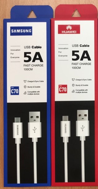Cable Samsung Caja V8 1 Metro