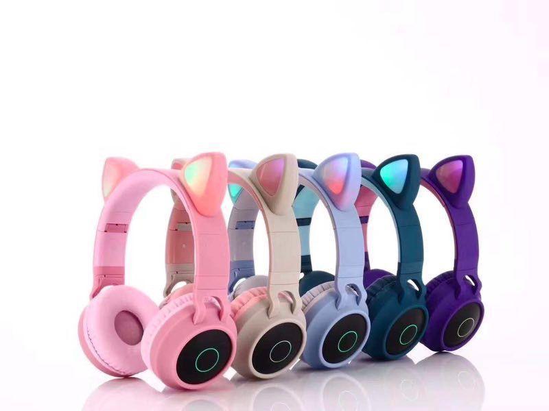audifono diadema gatito