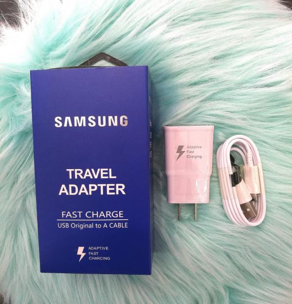 Cargador Travel Caja Azul