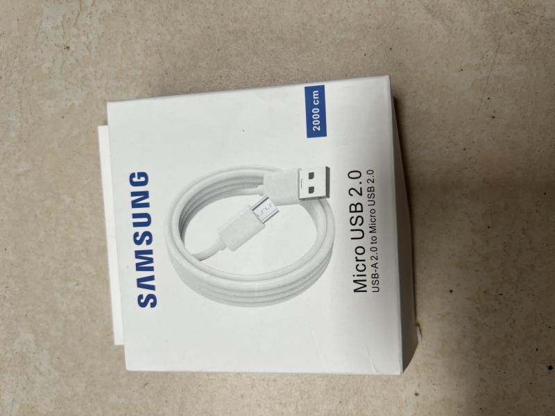 Cargador v8 2 metros samsung